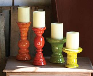 Manufacturers Exporters and Wholesale Suppliers of Ceramic Candle Light Khurja Uttar Pradesh